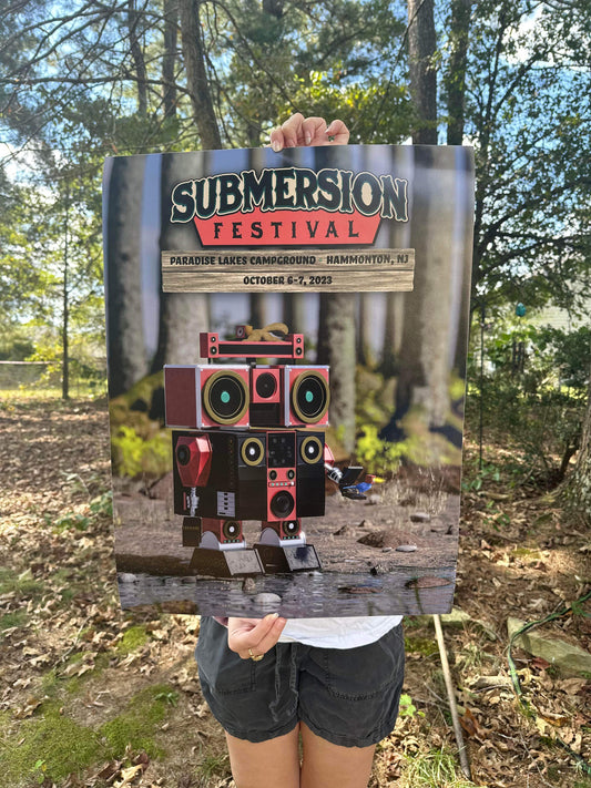 Submersion Festival x neuro.studio 18x24” Poster