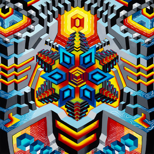 Geometric Dreamz - "Entity" Print