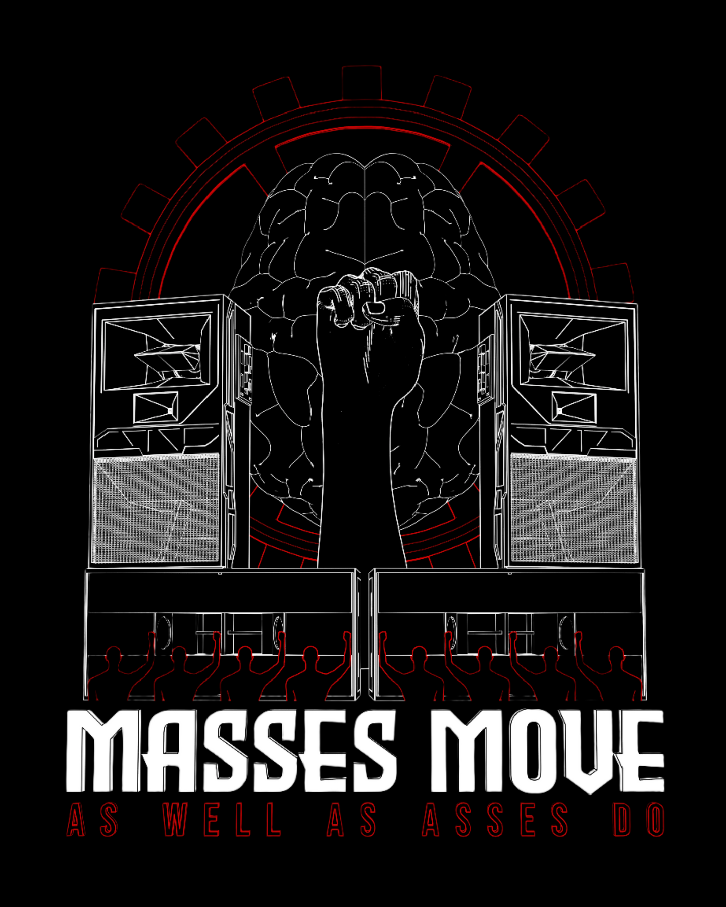 "Masses Move" Oversized T-Shirt